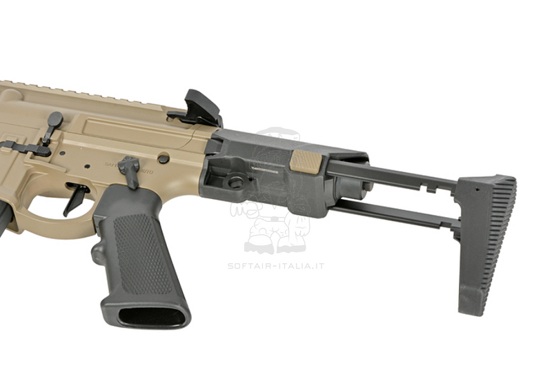 EMG NOVESKE MWS Gen3 N4 Ghetto Blaster 10.5" GBBR Tan FDE Flat Dark Earth Desert Version by Double Eagle EMG