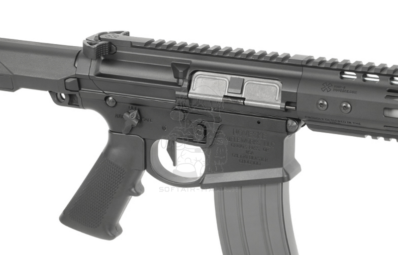 EMG NOVESKE MWS Gen3 N4 Ghetto Blaster 10.5" GBBR BK Black Version by Double Eagle EMG