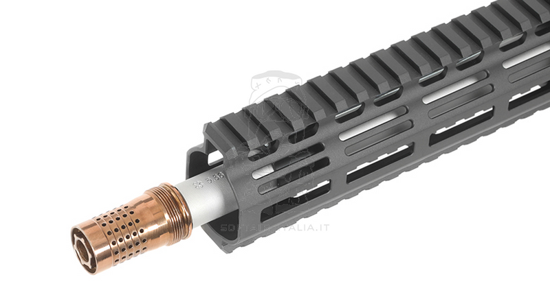 EMG NOVESKE MWS Gen3 N4 Ghetto Blaster 10.5" GBBR BK Black Version by Double Eagle EMG