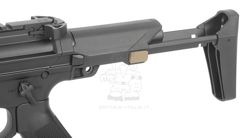 EMG NOVESKE MWS Gen3 N4 Ghetto Blaster 10.5" GBBR BK Black Version by Double Eagle EMG
