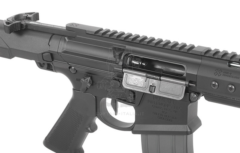 EMG NOVESKE MWS Gen3 N4 Ghetto Blaster 10.5" GBBR BK Black Version by Double Eagle EMG