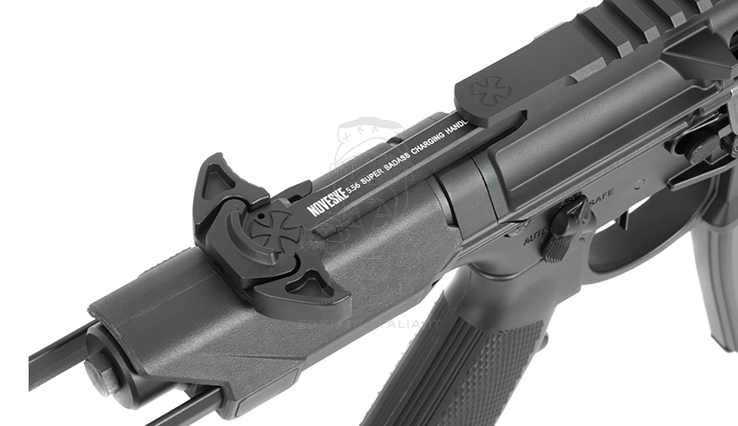 EMG NOVESKE MWS Gen3 N4 Ghetto Blaster 10.5" GBBR BK Black Version by Double Eagle EMG