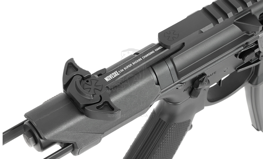 EMG NOVESKE MWS Gen3 N4 Ghetto Blaster PDW 7inch GBBR BK Black Version by Double Eagle EMG