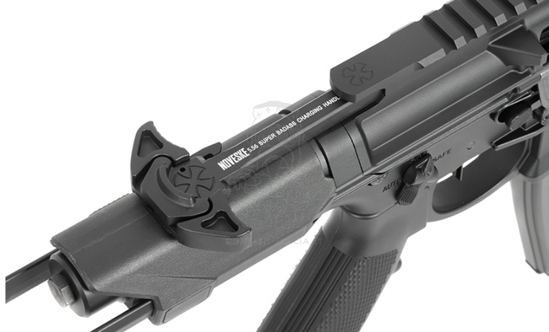 EMG NOVESKE MWS Gen3 N4 Ghetto Blaster PDW 7inch GBBR BK Black Version by Double Eagle EMG