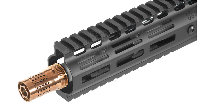 EMG NOVESKE MWS Gen3 N4 Ghetto Blaster PDW 7inch GBBR BK Black Version by Double Eagle EMG