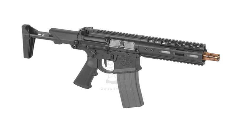 EMG NOVESKE MWS Gen3 N4 Ghetto Blaster PDW 7inch GBBR BK Black Version by Double Eagle EMG
