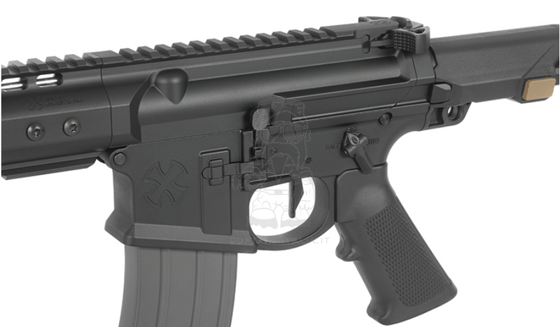 EMG NOVESKE MWS Gen3 N4 Ghetto Blaster PDW 7inch GBBR BK Black Version by Double Eagle EMG