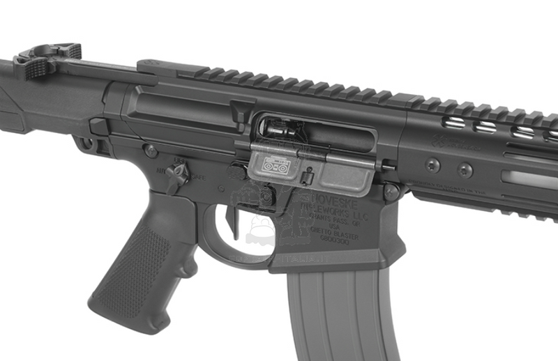 EMG NOVESKE MWS Gen3 N4 Ghetto Blaster PDW 7inch GBBR BK Black Version by Double Eagle EMG