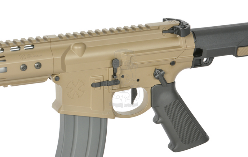 EMG NOVESKE MWS Gen3 N4 Ghetto Blaster PDW 7inch GBBR FDE Flat Dark Earth Version by Double Eagle EMG