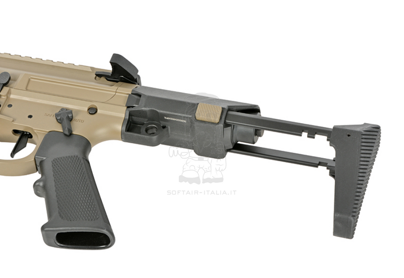 EMG NOVESKE MWS Gen3 N4 Ghetto Blaster PDW 7inch GBBR FDE Flat Dark Earth Version by Double Eagle EMG