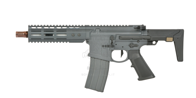 EMG NOVESKE MWS Gen3 N4 Ghetto Blaster PDW 7inch GBBR Urban Grey Version  by Double Eagle EMG