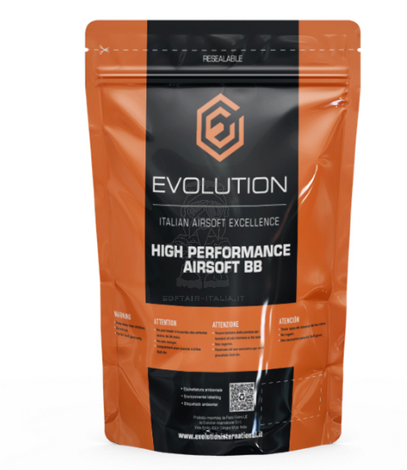 Evolution 0,30 High Performance White bb 1Kg=3333bb by Evolution Airsoft