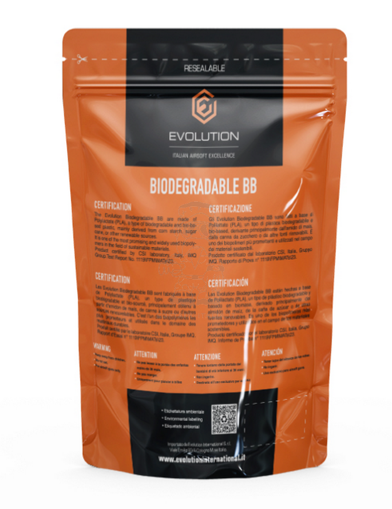 Evolution BIO 0,28 High Performance White bb 1Kg=3571bb by Evolution Airsoft