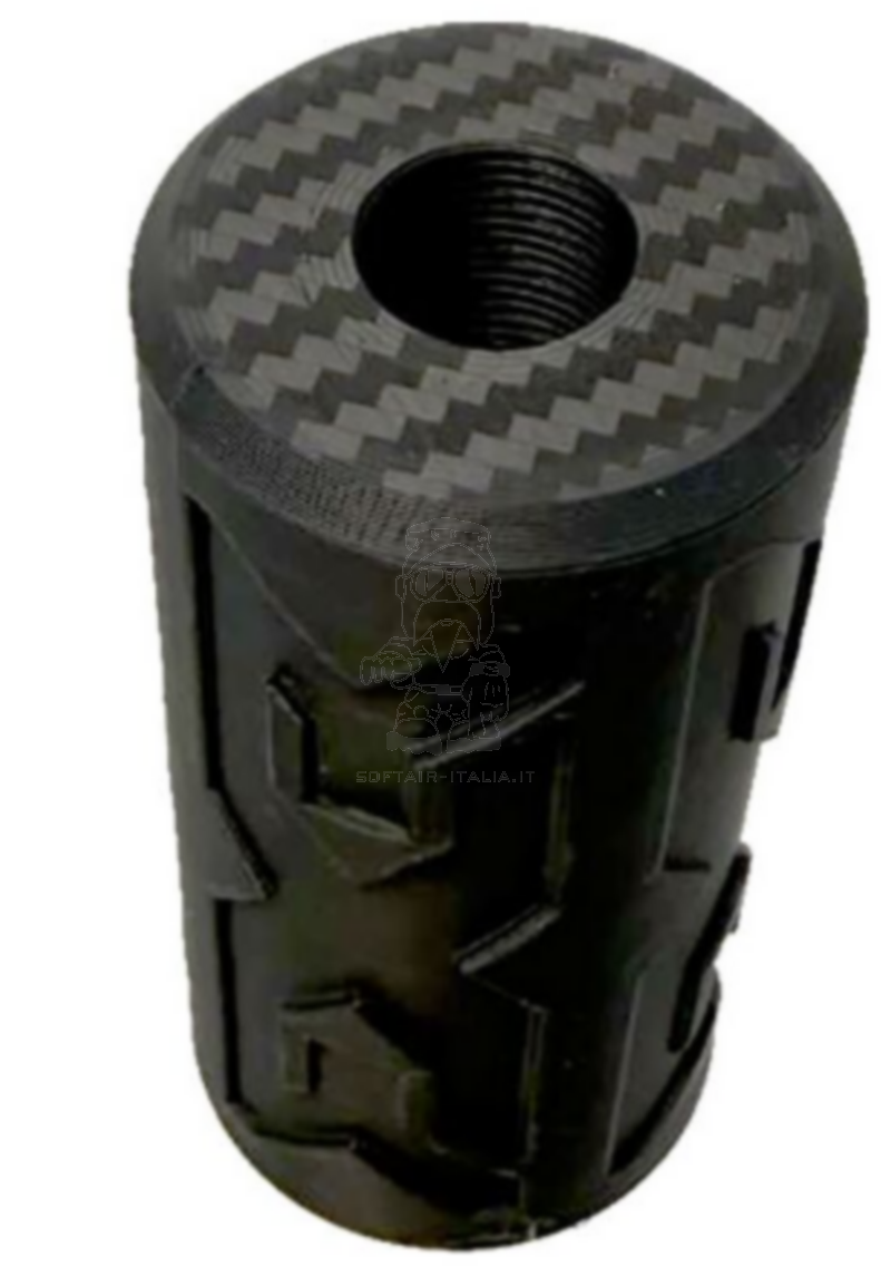 ExecuteGear Silencer - Silenziatore PLA 75 x 35mm. CCW 14mm. Sinistrorso by ExecuteGear