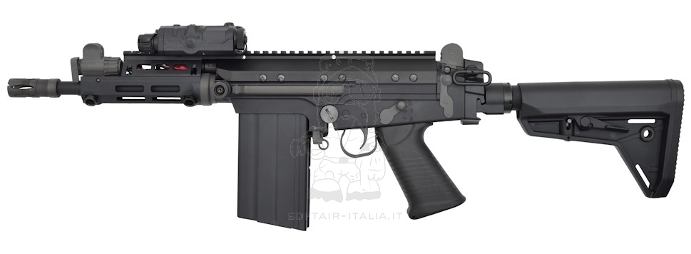 FAL Type SA58 SBR M-Lok Folding Retractable Stock AEG CA148M by Classic Army