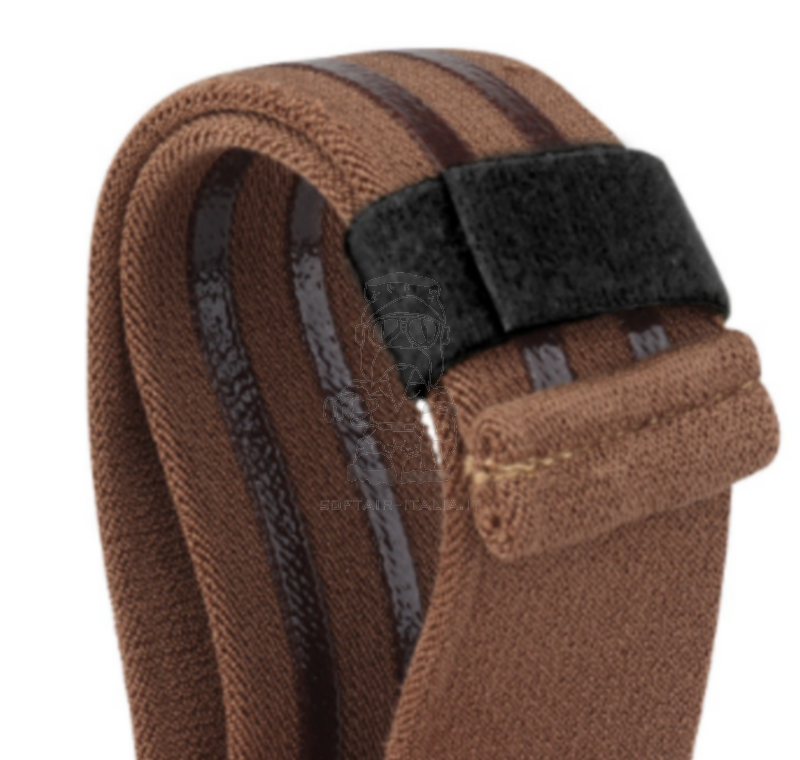 Fascia - Cintura Tattica Elastica Antiscivolo Tan per Fondina Pistola by WoSport