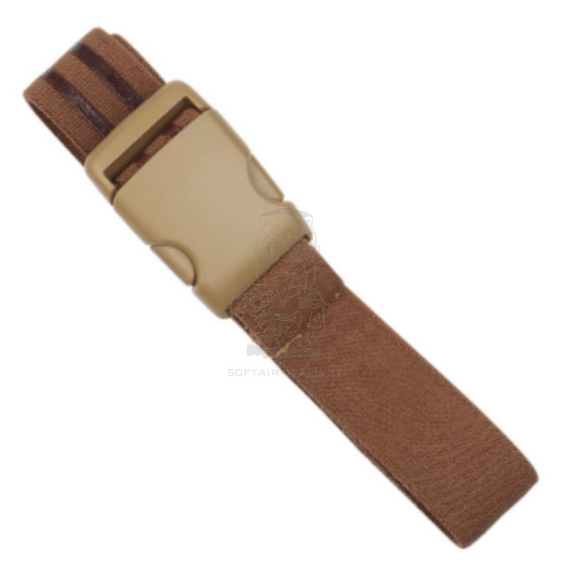 Fascia - Cintura Tattica Elastica Antiscivolo Tan per Fondina Pistola by WoSport