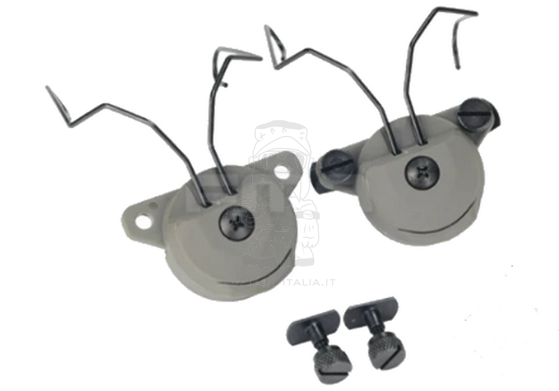 FMA Exfil Helmet Mount FG Foliage Green for MSA Sordin Headset Adattatore Cuffia by FMA