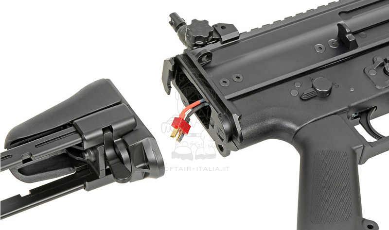 OFFERTE SPECIALI - SPECIAL OFFERS: FN Herstal Scar-SC Licensed Subcarbine AEG EShooter Mosfet 25rpms by Cybergun - Cyma