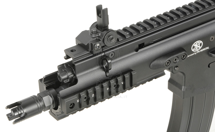 FN Herstal Scar-SC Licensed Subcarbine AEG EShooter Mosfet 25rpms by Cybergun - Cyma