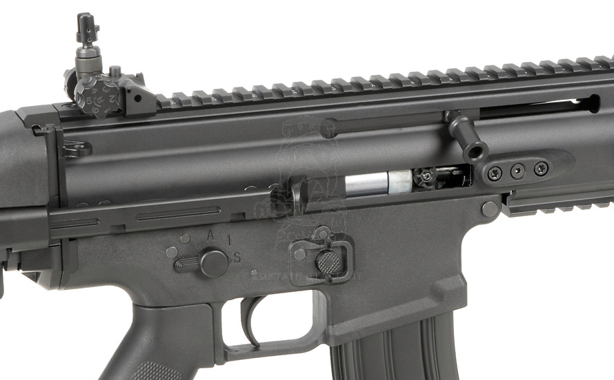 FN Herstal Scar-SC Licensed Subcarbine AEG EShooter Mosfet 25rpms by Cybergun - Cyma