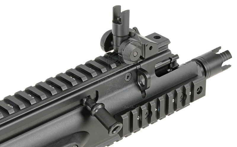 OFFERTE SPECIALI - SPECIAL OFFERS: FN Herstal Scar-SC Licensed Subcarbine AEG EShooter Mosfet 25rpms by Cybergun - Cyma