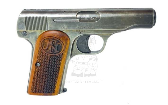 FN Modèle Mle 1910 Browning NBB Non Blow Back Gas Pistol w. Kimpoi Real Wood Grip Custom by Marushin