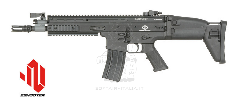 FN SCAR-L High Speed 25rps Configuration ETU Eshooter Gen 2 Black Version by Cybergun Cyma Platinum