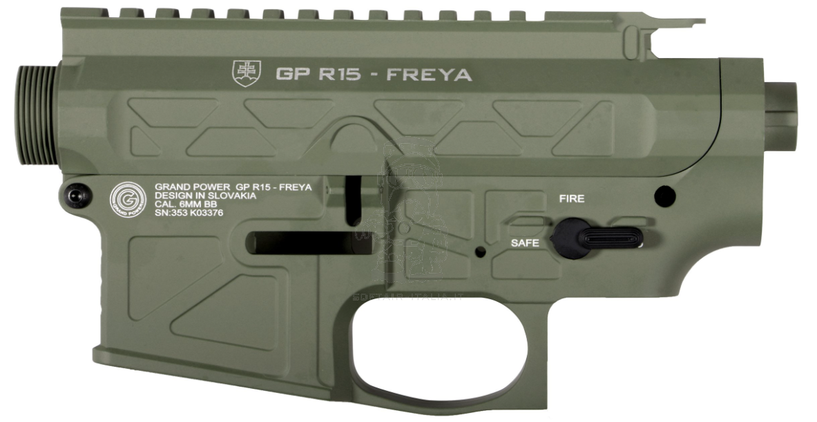 FREYA M4 OD GPR15 Grand Power Metal Upper & Low Receiver by Delta Armory