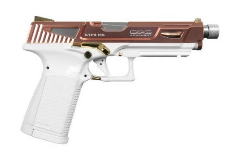 G&G GTP9 MS Rose  Gold Special Edition GBB Airsoft Pistol by G&G