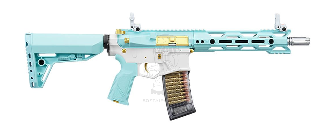 G&G Macaron Blue CM16 Stealth 556 AEG by G&G