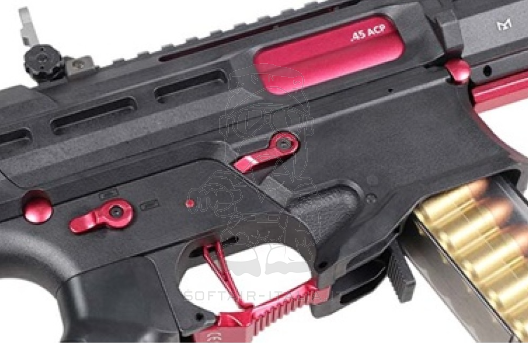 G&G PCC45 Red Version AR9 - PDW M-Lok ETU - Mosfet AEG by G&G