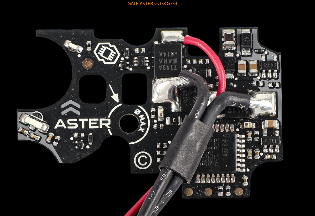 G&G TR16 GMS MK2 13,5" ETU & GATE Mosfet Aster V2 Se ECU AEG by G&G