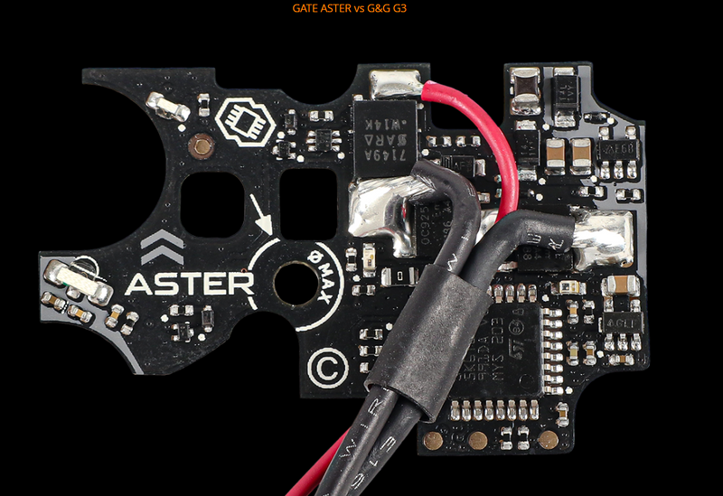 G&G TR16 GMS MK2 13,5" ETU & GATE Mosfet Aster V2 Se ECU AEG by G&G