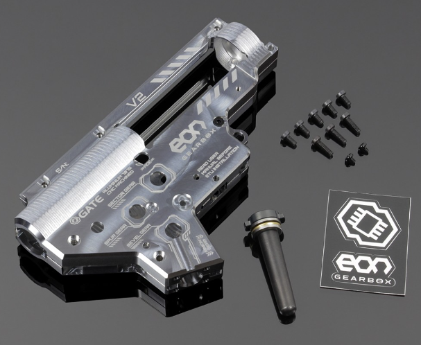 Gate Silver CNC EON V2 Gearbox Rev. 2 by Gate