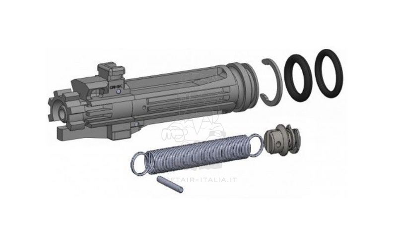 GHK M4 GBBR 90m/s Low Nozzle Set by GHK