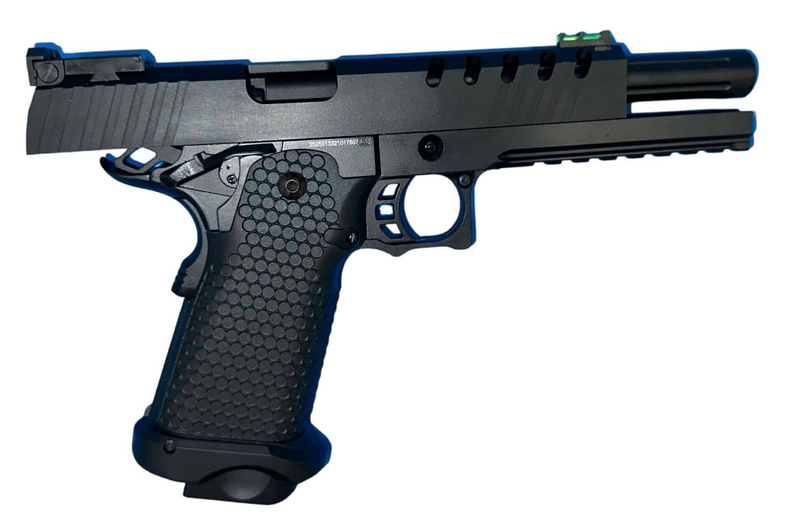 Golden Eagle Hi-Capa 5.5 Vented Slide GBB Gas Blow Back Airsoft Pistol by Golden Eagle