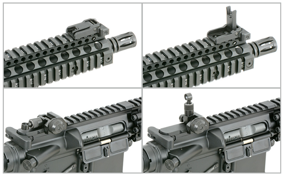 Golden Eagle MK18 Daniel Defense GBBR Black by Golden Eagle