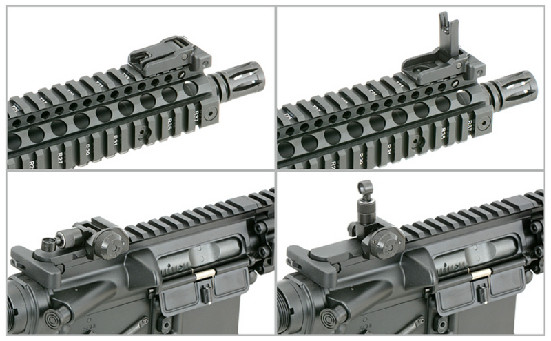 Golden Eagle MK18 Daniel Defense GBBR Black by Golden Eagle