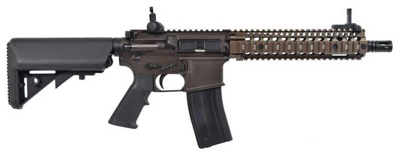 Golden Eagle MK18 Daniel Defense GBBR Bronze - Black Dual Tone by Golden Eagle