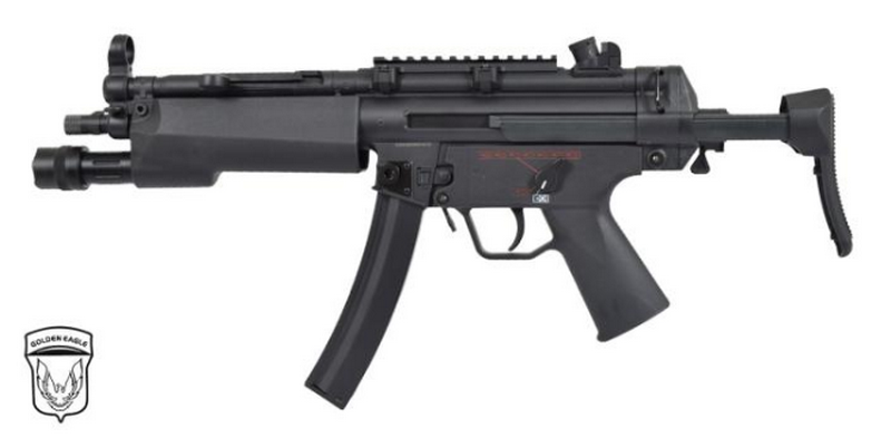 Golden Eagle MP5 A5 Type Lighted Forearm AEG by Golden Eagle