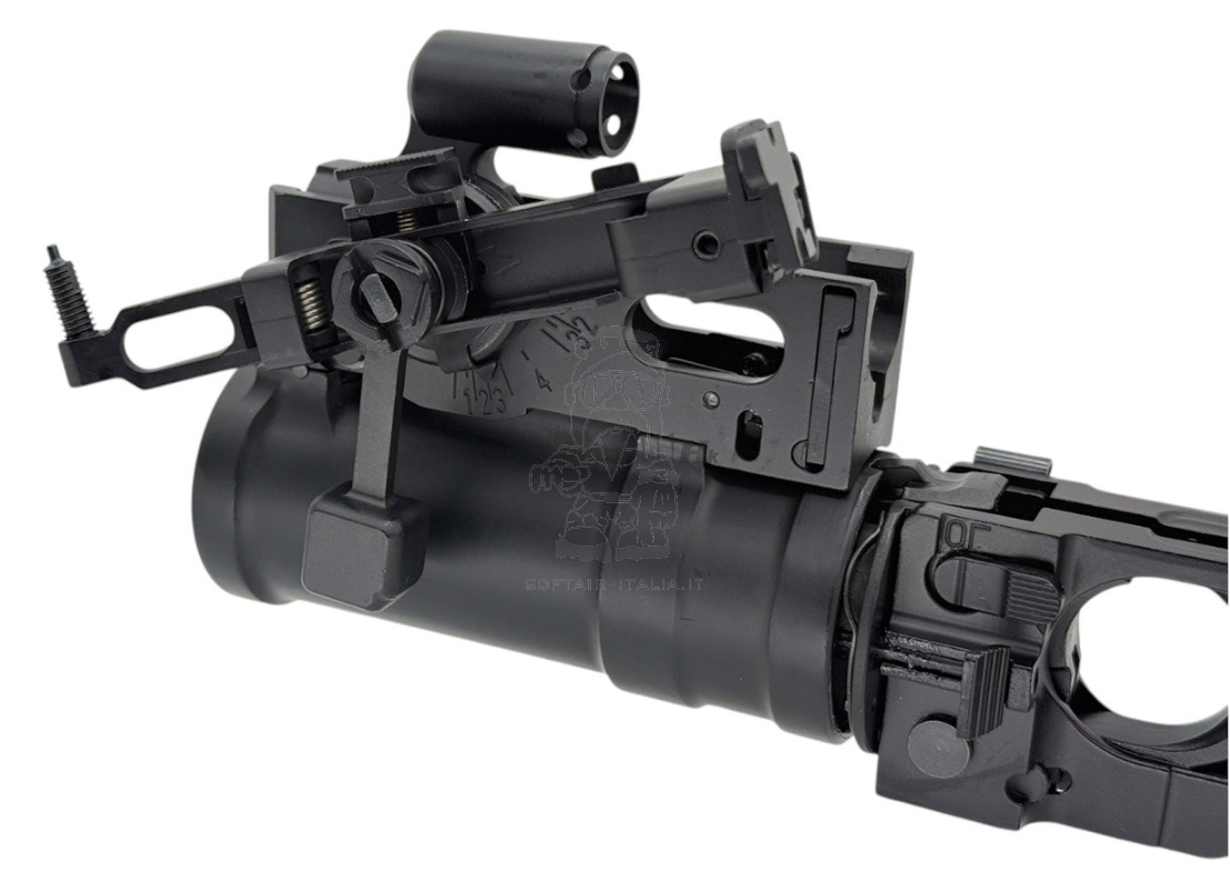 GP-25 Russian AK Full Metal Grenade Launcher w. VOG-25 Type Gas Grenade by Snow Wolf