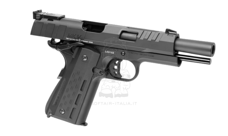 GX45 MkV Full Metal GBB Gas BlowBack Airsoft Pistol GAS-GPM-MKV-BBB-ECM by G&G
