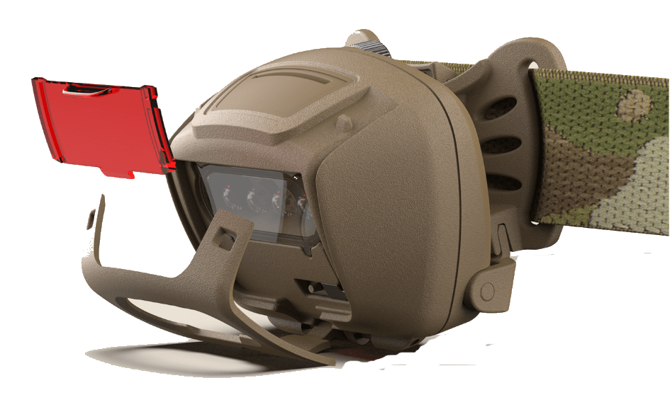 Princeton Tech Head - Helmet Light Quad Tactical MPLS MC Multicam by Princeton Tech