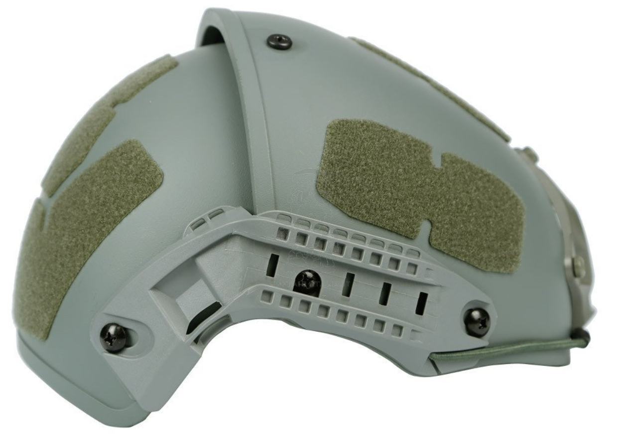 Helmet Elmetto OD Green Air Flow Fast Type by Delta Armory