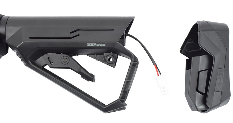 HFC M4 Tactical SE- ONE AEG w. 300bb Flash Hi Cap Magazine by HFC