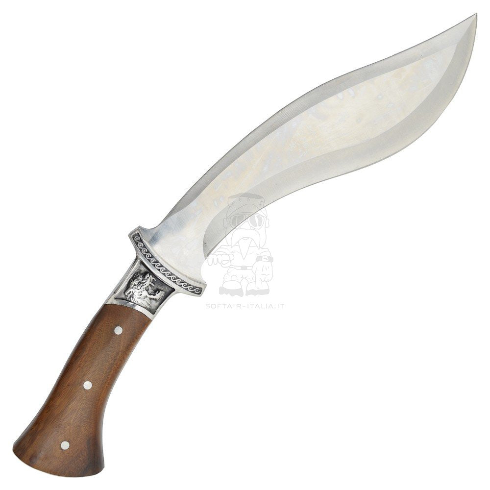 Hunting Knife Full Steel & Wood Coltello da Caccia con Lama in Acciaio Inox by SCK
