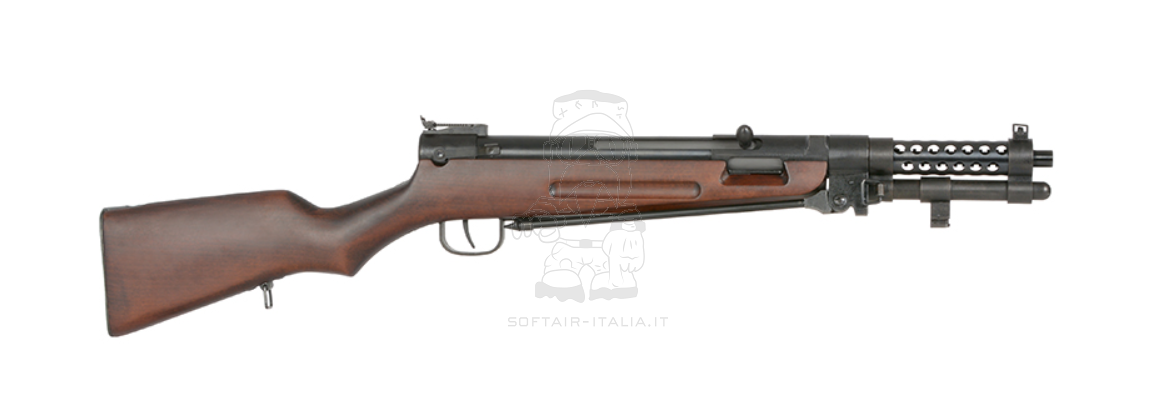 Japanese Type 100 Submachine Gun Full Wood & Metal AEG by S&T