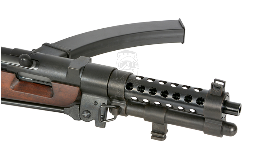 Japanese Type 100 Submachine Gun Full Wood & Metal AEG by S&T