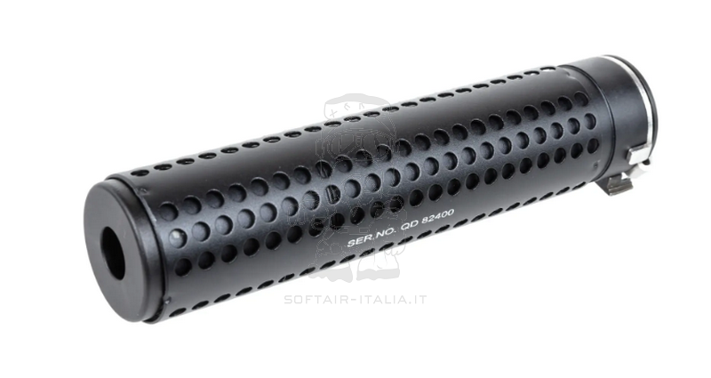 KAC M4 - AR15 QD Aluminum Suppressor Silenziatore Airsoft 170 x 35mm CCW 14mm by Cyma